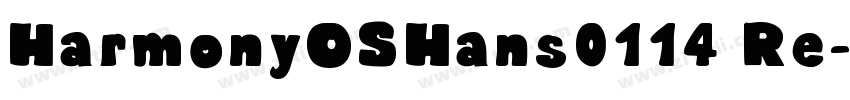 HarmonyOSHans0114 Re字体转换